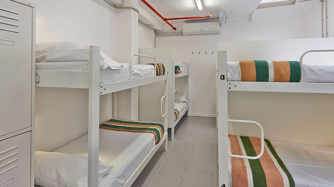 Habitació compartida mixta 6 persones